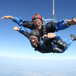 Tandem Skydive Altenstadt Flug